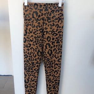 BeachRiot full length LEO legging in leopard print.
